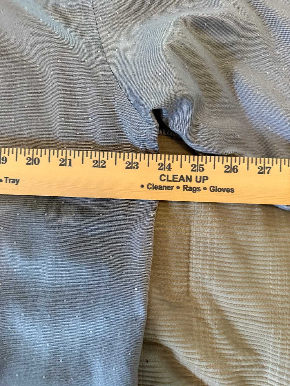 Brooks Brothers Dress Shirt – Men’s 16½ / 34-35 – Blue Dobby Cotton – Non-Iron - Picture 8 of 9